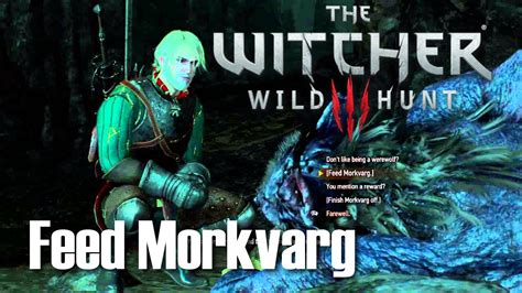 witcher 3 feed morkvarg  Wolf